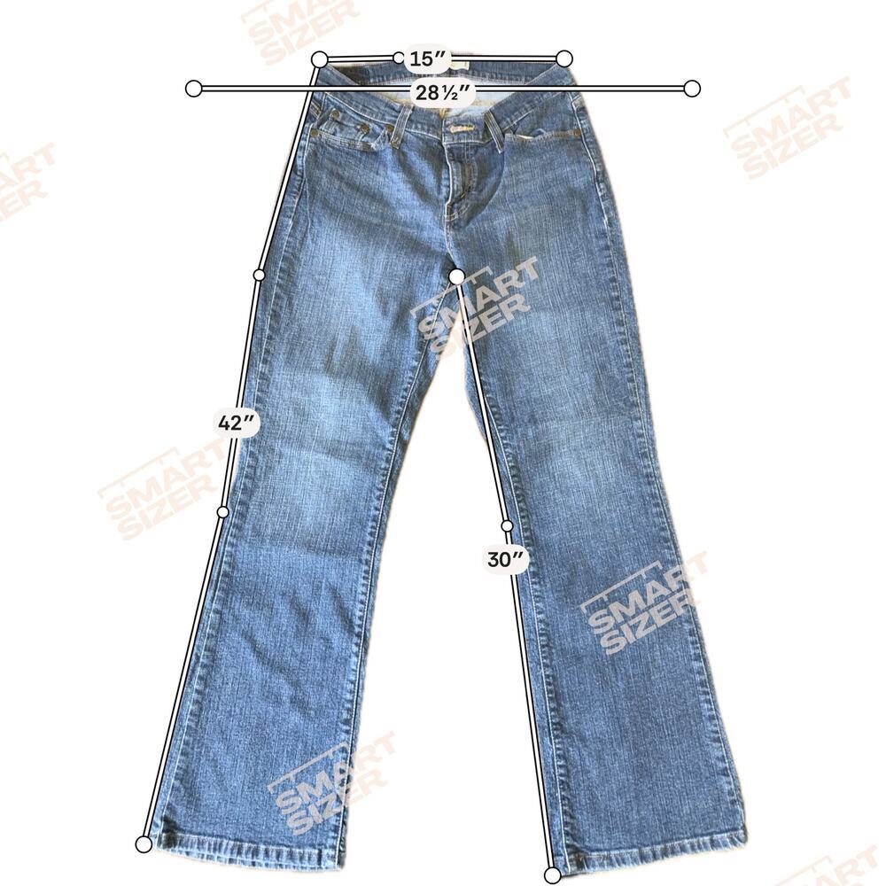 Levis 529 curvy bootcut womens size 12 medium